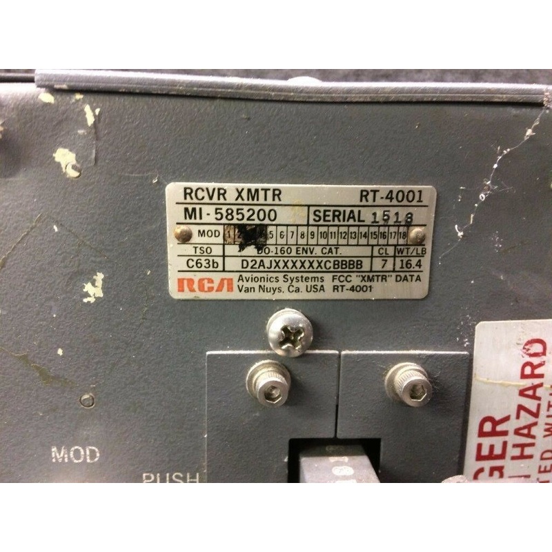 M1585200 RCA RCVR XMTR (CORE) (SA)