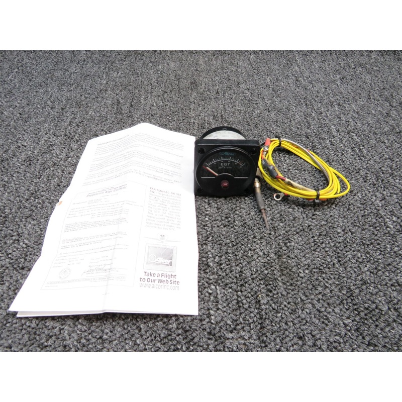 46164 Piper PA32RT-300T Alcor EGT Indicator W/ Probe & STC