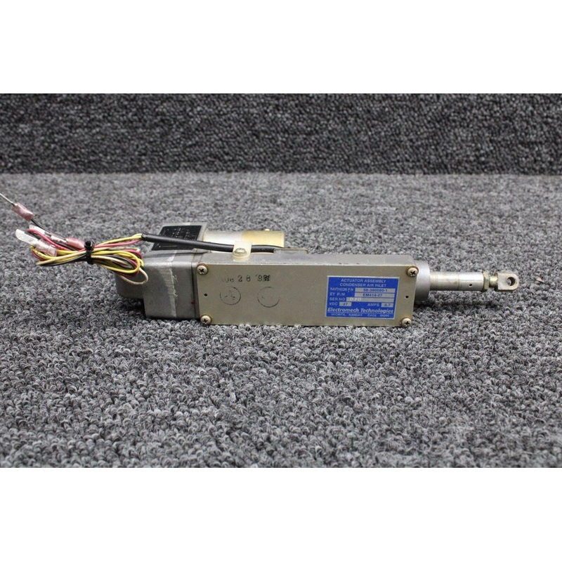 58-380080-1 (MFG: EM414-27) Beech 58P Electromech Actuator Air Inlet Condenser (28V)