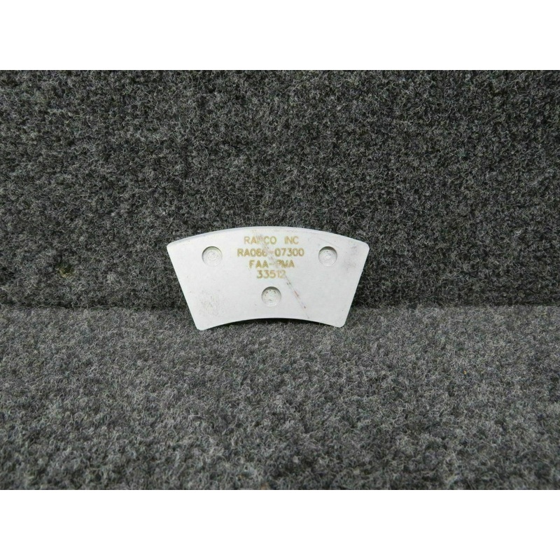 RA066-07300 Rapco Brake Linings Set of 10 (NEW OLD STOCK) (C20)