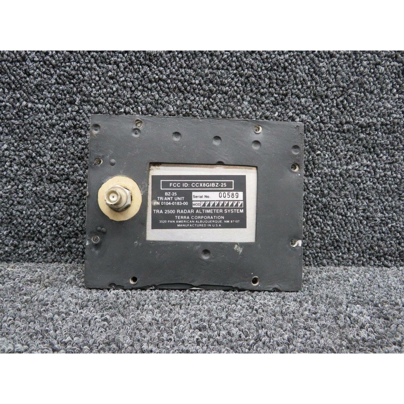 104-0183-00 Terra Corp. TRA-2500 Radar Altimeter Antenna