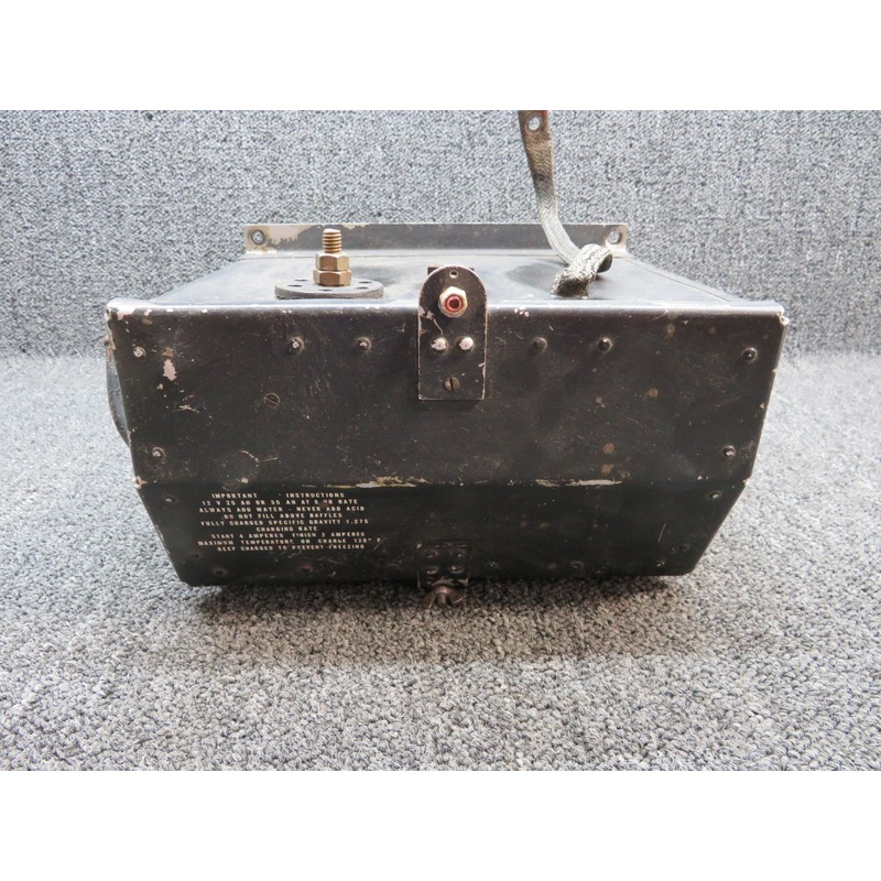 196801-1 Bellanca 17-30 Battery Box Assembly W/ Lid (a)