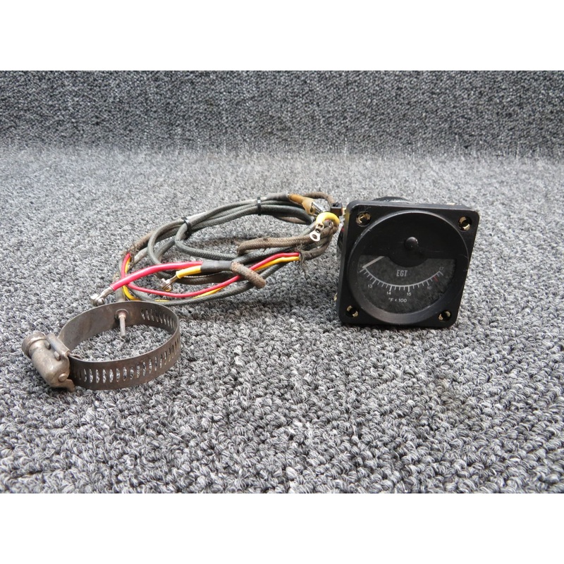 210-3A Alcor Exhaust Gas Temperature Indicator W/ Probe (14V)