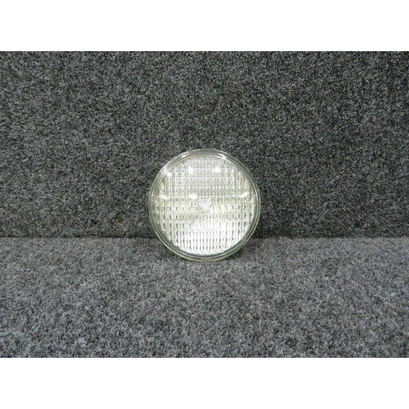 4593 GE Sealed Beam Lamp Set of 2 (28V, 50 Watt, New Old Stock) (C20)