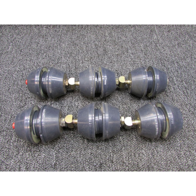 96301-01 Continental TSIO-550-K1B Barry Engine Shock Mount Kit (Hours: 695.5)