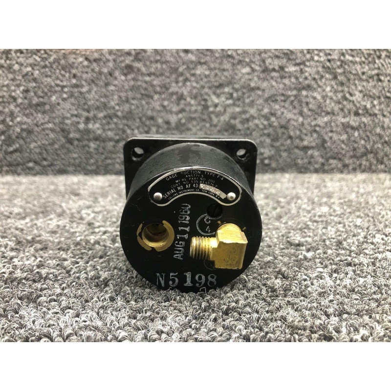 AN5771-5 (USE: 200) Collens Inst. Type F-4 Suction Indicator
