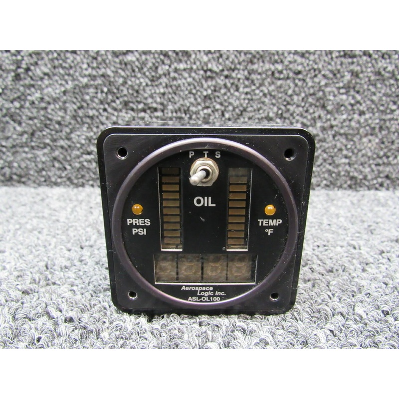 ASL-OL100 Cessna 172N Aerospace Logic Oil Pressure / Temperature Indicator
