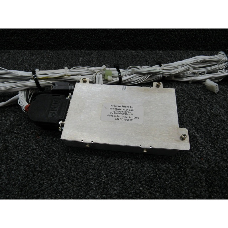 010E0404-1 Cirrus SR22T Precise Flight ECS Controller W/ Temperature EMI Filter (Hours: 695.5)