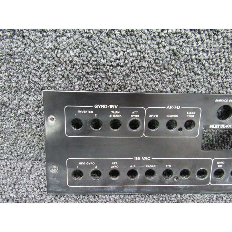 80829-002 Astronics LH Aft Panel Electroluminescent Circuit Protector
