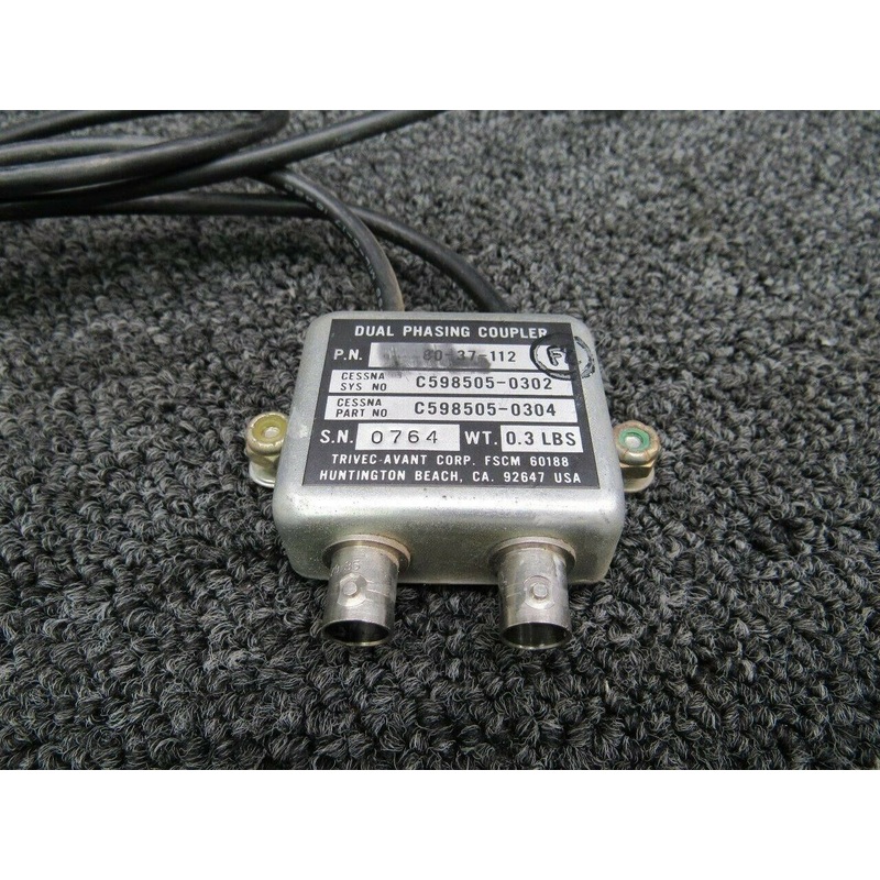 80-37-112 (Alt: C598505-0304) Cessna 208B Trivec Dual Phasing Coupler