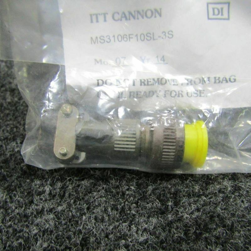 MS3106F10SL-3S ITT Cannon Connector (NEW OLD STOCK) (C20)
