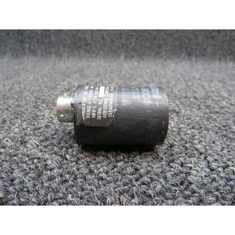 66745-0111 (Alt: 55571-2) Aerosonic Oil Pressure Indicator