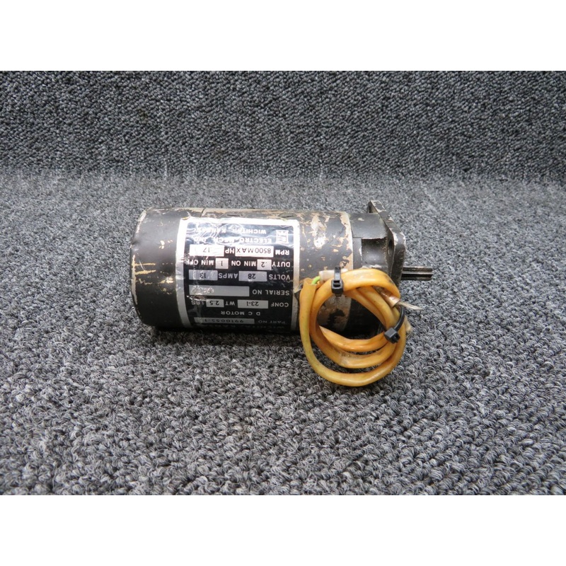 9910055-1 Cessna 402C Electro-Mech DC Flap Motor (Volts: 28, Amps: 13)