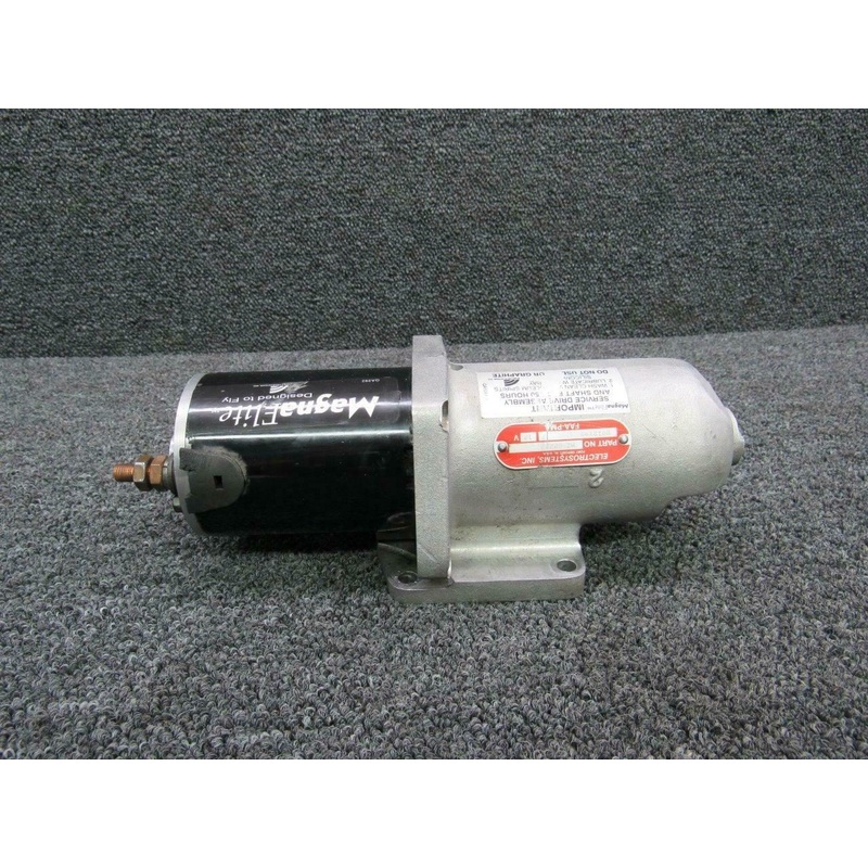 MZ-6222 Mooney M20J Lycoming IO-360-A3B6D Electrosystems Starter Assy (V: 12)