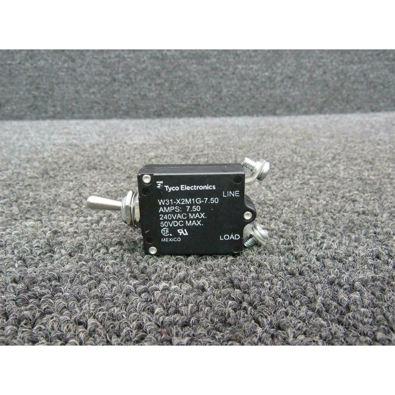 W31-X2M1G-7.50 Tyco Circuit Breaker (Amps: 7.50)