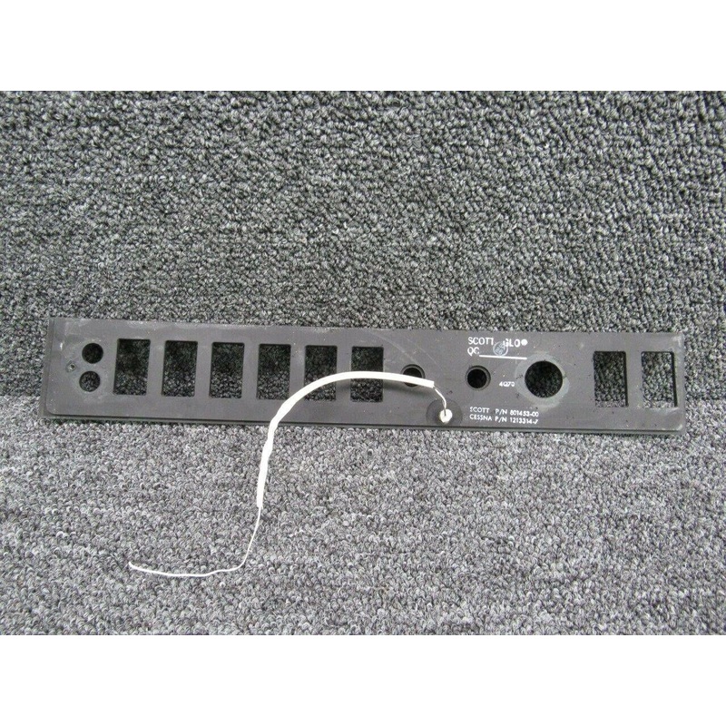 1213314-7 (MPN: 801453-00) Cessna 210K Scott Lighted Panel Switch (115V) (DP)