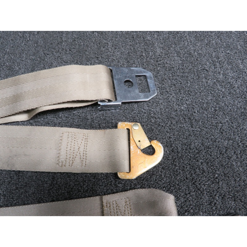 1710-1200-0009-00 Indiana Mills Lap Belt Assembly w Shoulder Strap Passenger LH