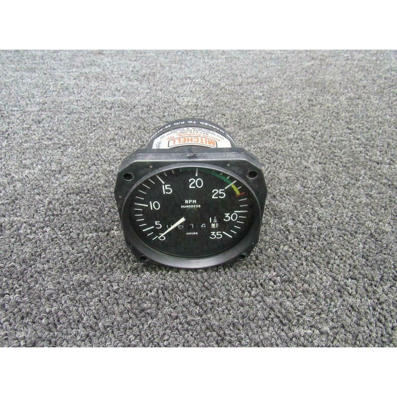 D1-1125023 Mitchell Mechanical Recording Tachometer Indicator (Hours: 614.1)