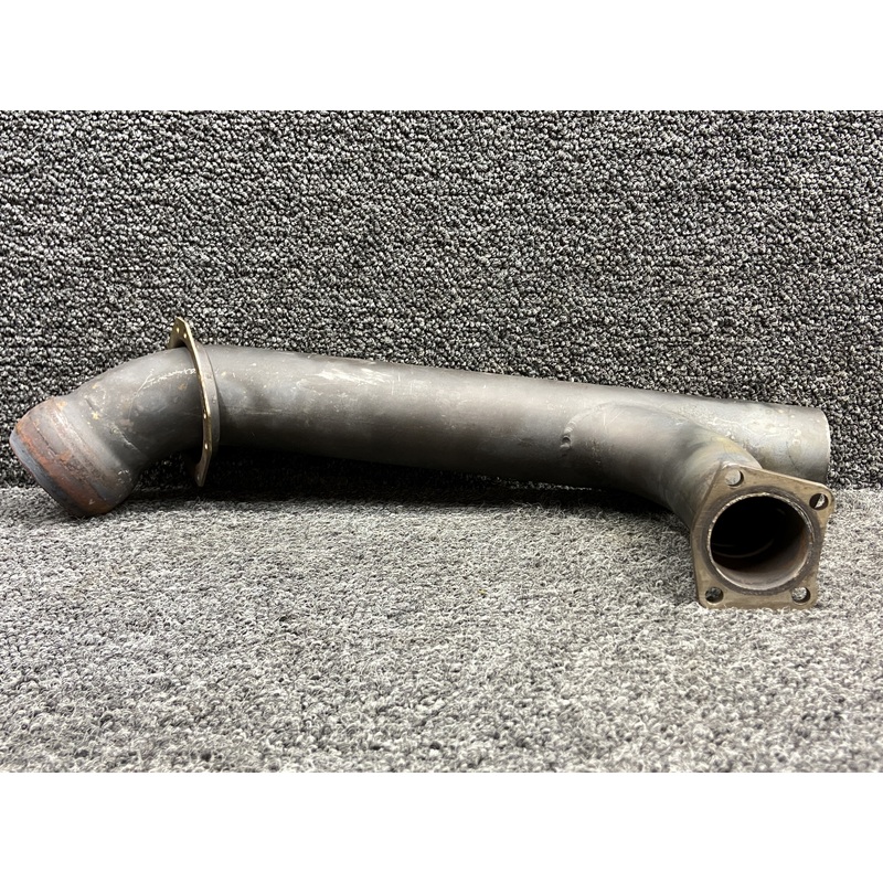 K9910295-15 (Alt: 9910295-39) Knisley Welding Aft Exhaust Riser LH w Probe Hole