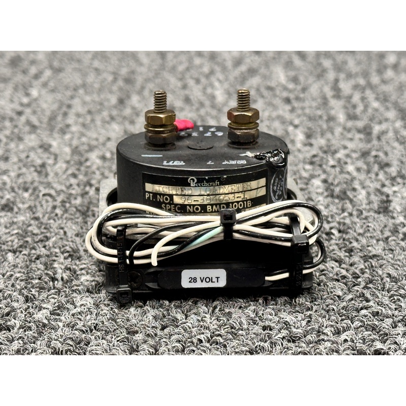 12B100-1 (Alt: 96-384053-1) Aircraft Inst Load Meter Indicator (28V, Lighted)