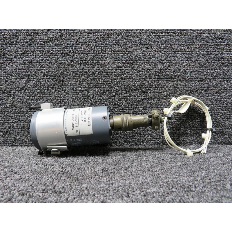 S3439-1 Mid-Continent MD144-1 Ammeter Indicator has Mount and Connector