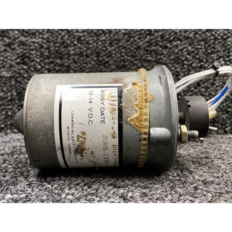 761-519 (Alt: C145-200E) CAP Air Conditioning Condenser Door Motor Assy (12-14V)