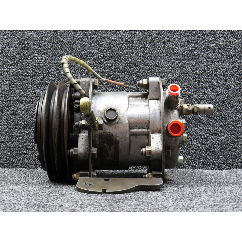 SD5-3U Sanden AC Compressor Assembly with Electronic Clutch (No Data Tag)
