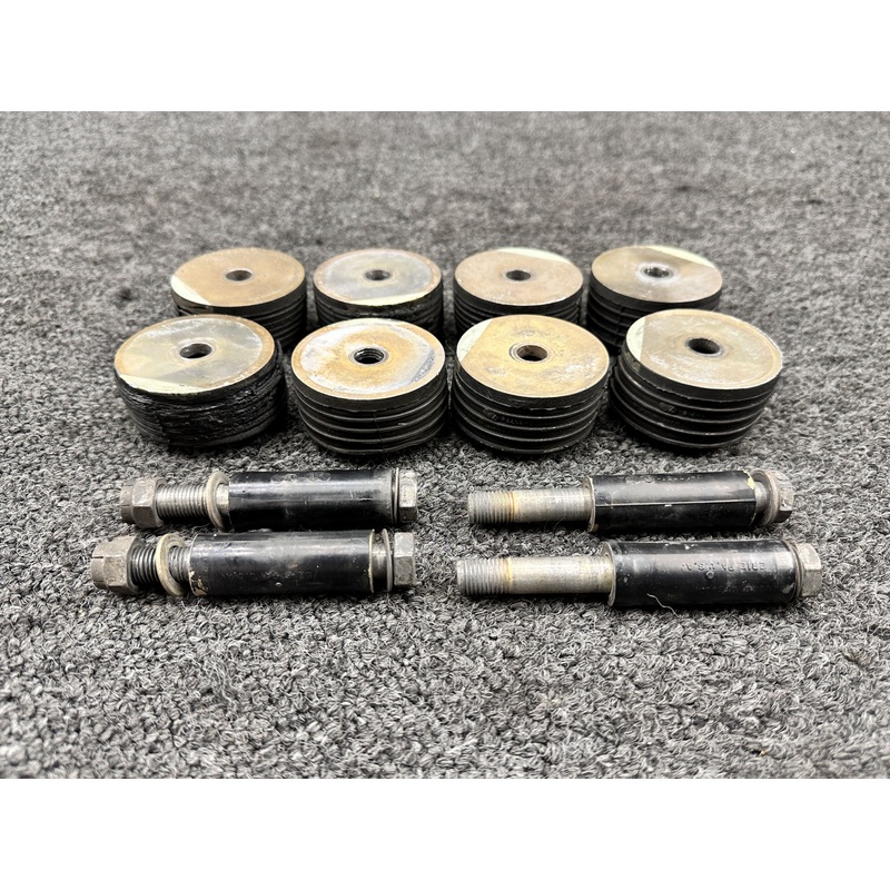 J-10776-16 Continental IO-520-C Lord Engine Shock Mounts (Set of 4, SMOH: 137.5)