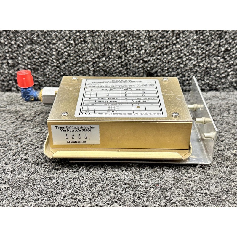 SSD120-30A Trans-Cal Solid State Altitude Digitizer Assembly (14 or 28V, 0.45A)