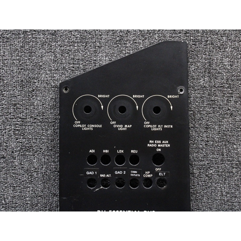 27-19031-25 Swearingen SA-226T CPC Electroluminescent Circuit Breaker Cover