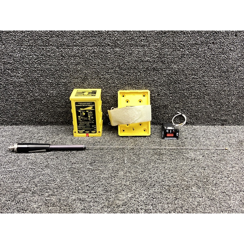 406 Kannad Emergency Locator Transmitter Assembly w Tray, Switch & Antenna