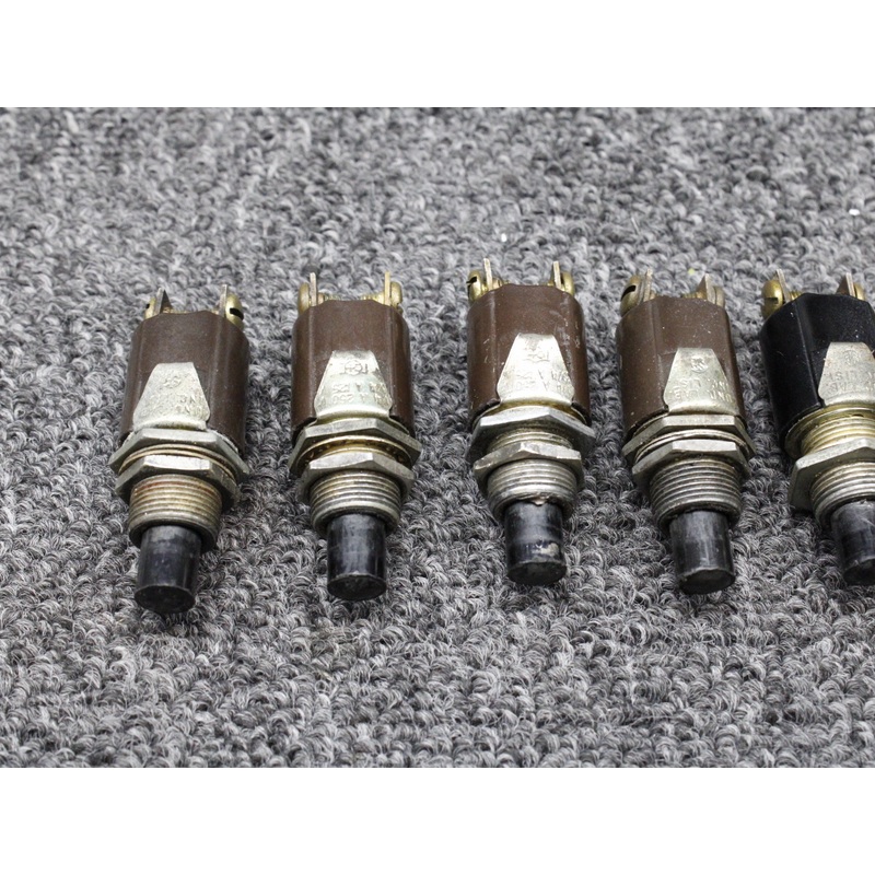 8411K7 Und Lab Pushbutton Switch Set of 7 (Volts: 125, 250)