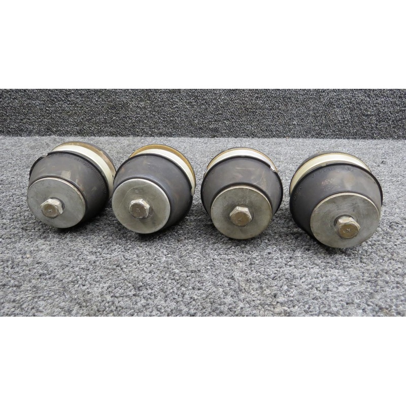 J-9612-23, J-9612-24 Continental IO-360-GB1B Lord Engine Shock Mount Set of 4