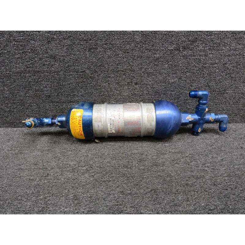 60001-3 (Alt: MS28797-3) Teledyne Hydraulic Accumulator w Repairable Tag (Core)