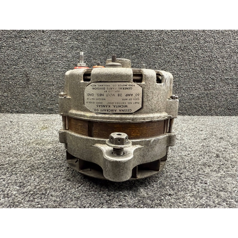 C611503-0102 Continental IO-520-L General Parts Alternator (V: 28, A: 60) (Core)