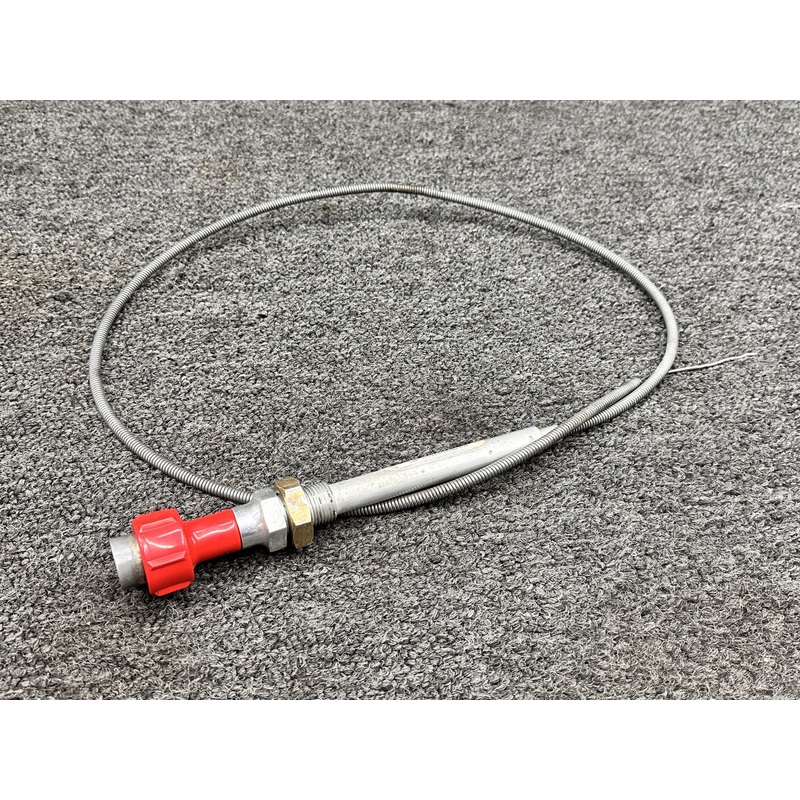 0713050-2 Cessna 182C ACS Vernier Carburetor Mixture Control Cable (L: 47)