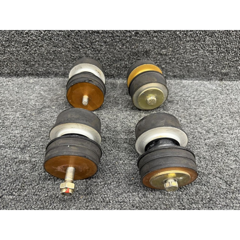 J-9612-8, J-7763-3 (Alt: 475-124) Lycoming IO-360-C1C Lord Shock Mount Set of 4