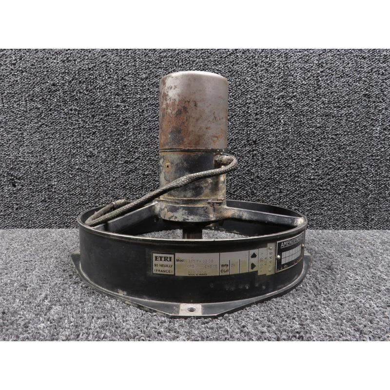 115PA03-00 Dassault Falcon 10 Coolant Fan Blower Assembly (Less Fan Blades)