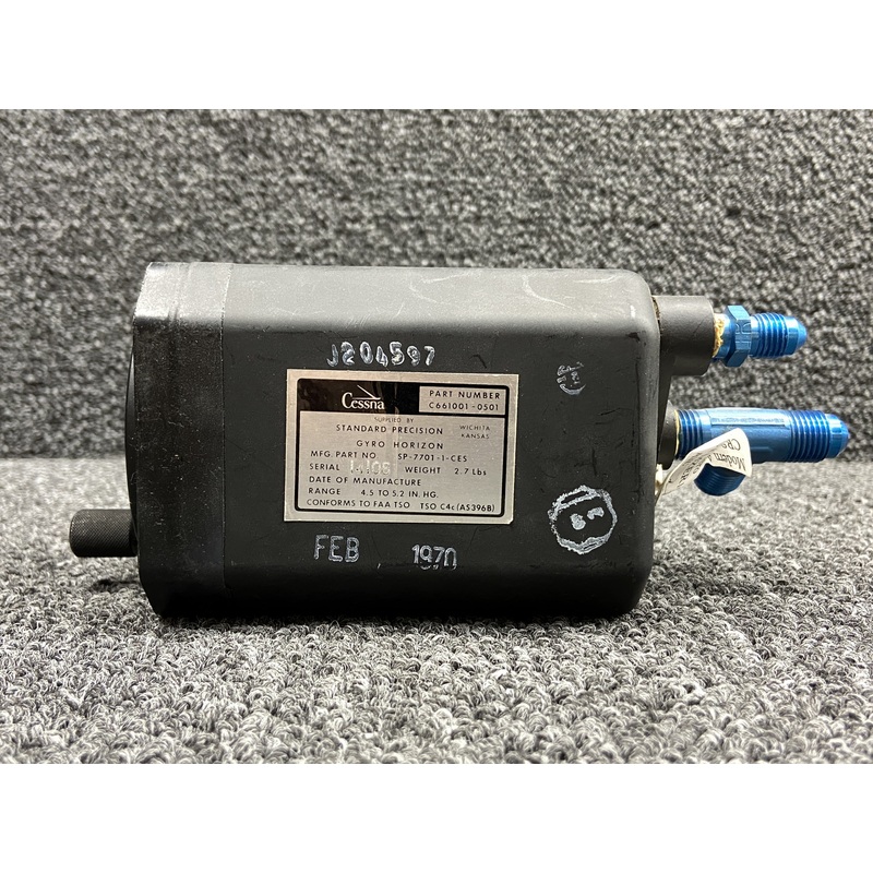 SP-7701-1-CES (Use: C661076-0101) Standard Horizon Gyro Indicator with Fittings