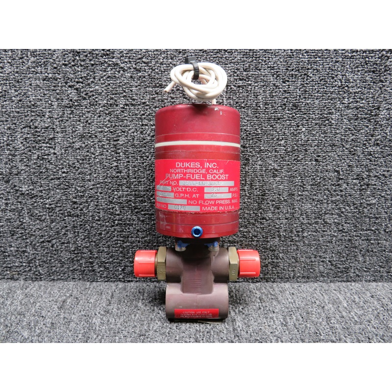 1500-00-38RX (Alt: C291504-0205) Dukes Fuel Boost Pump (Volts: 28) (Amps: 3)