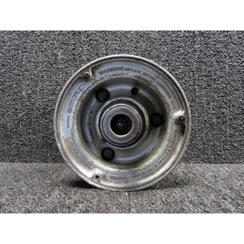 9532669 Cessna 210A Goodyear 5.00-5 Type II Nose Wheel Assembly