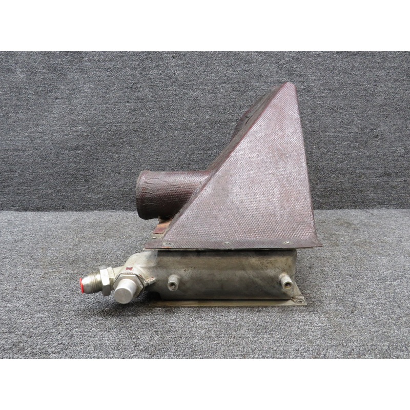 89513-5E460-051 Midland Ross Oil Cooler w Adapter (Damaged Fins, Worn Adapter)