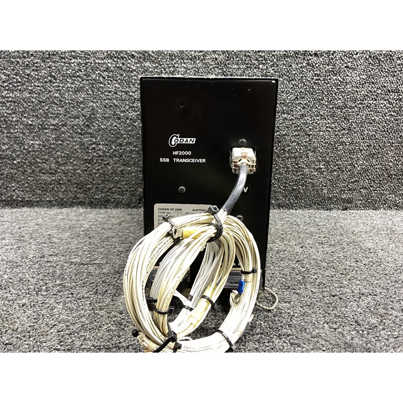 2004 Codan HF-2000 High Frequency Radio Processor Unit w Connectors