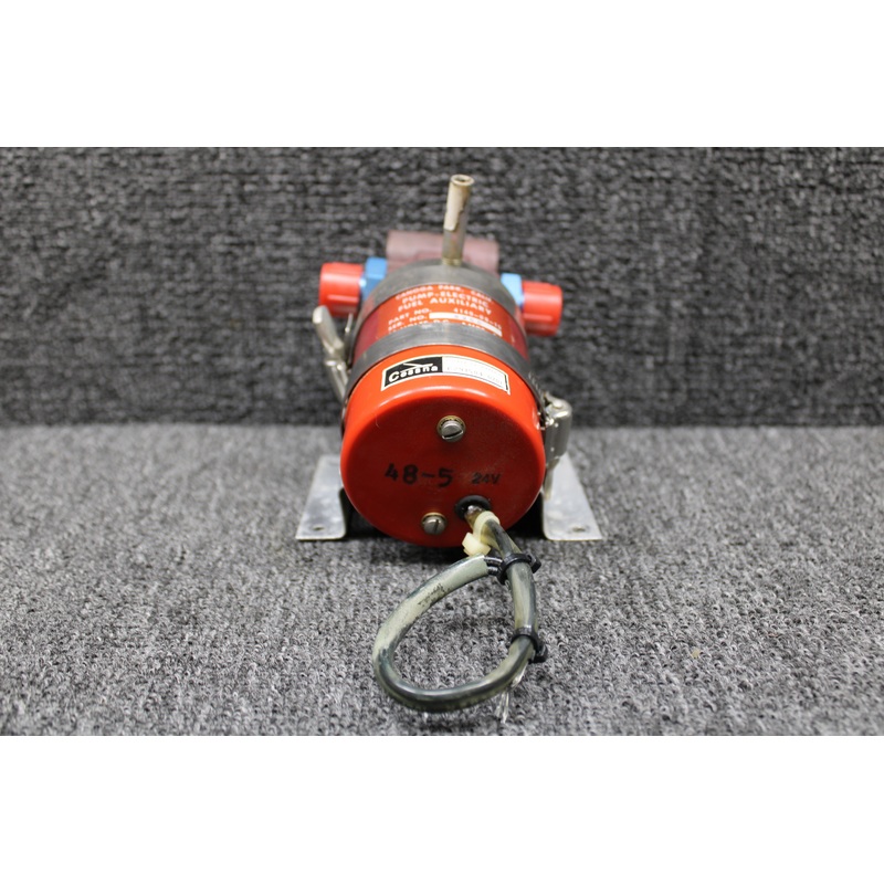 4140-00-15 (Alt: C291504-0201) Dukes Fuel Boost Pump with Mount (28V, 2.3A)