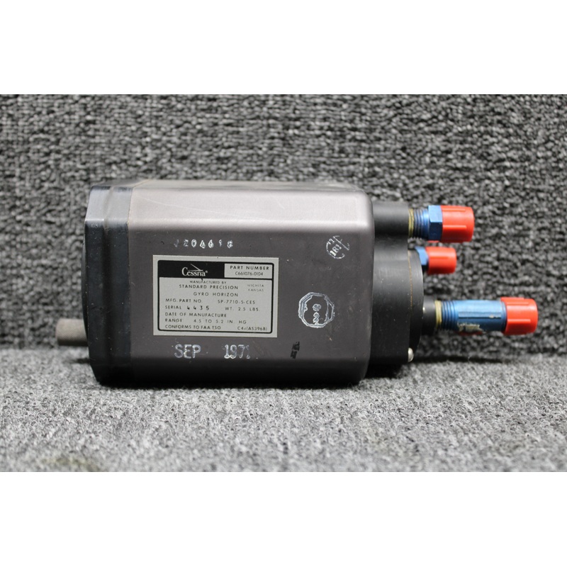 SP-7710-5-CES (Alt: C661076-0104) Standard Precision Horizon Gyro Indicator