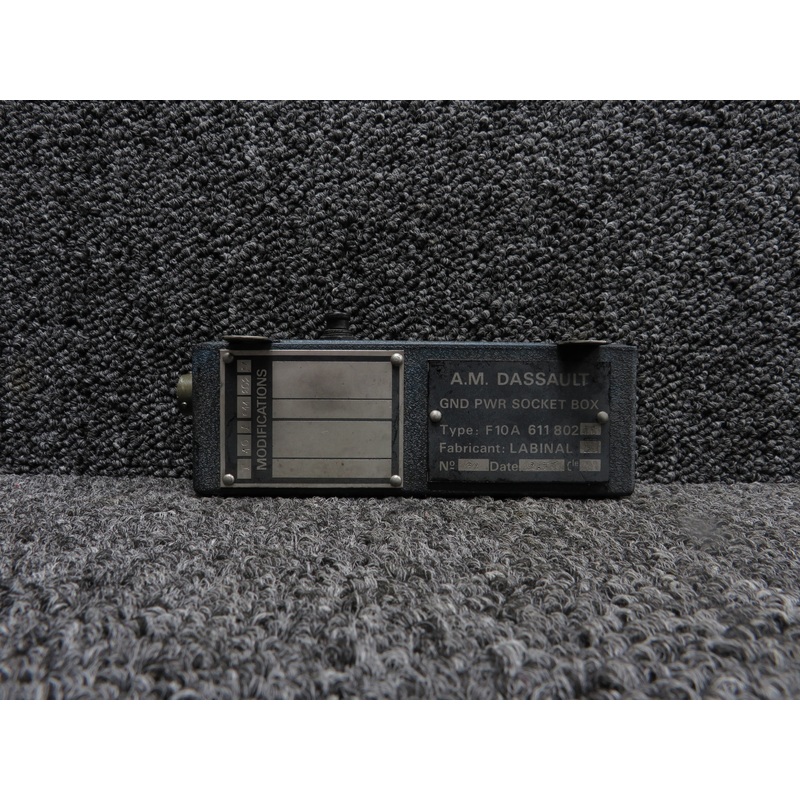 F10A611802A1 A.M. Dassault F10 Ground Power Socket Box