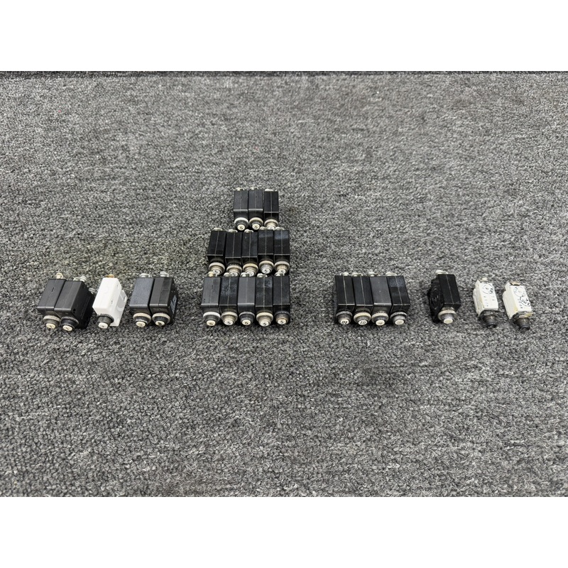 S-1360-5L, W58-XC4C12A-5 Cessna T210M Circuit Breaker Set of 25