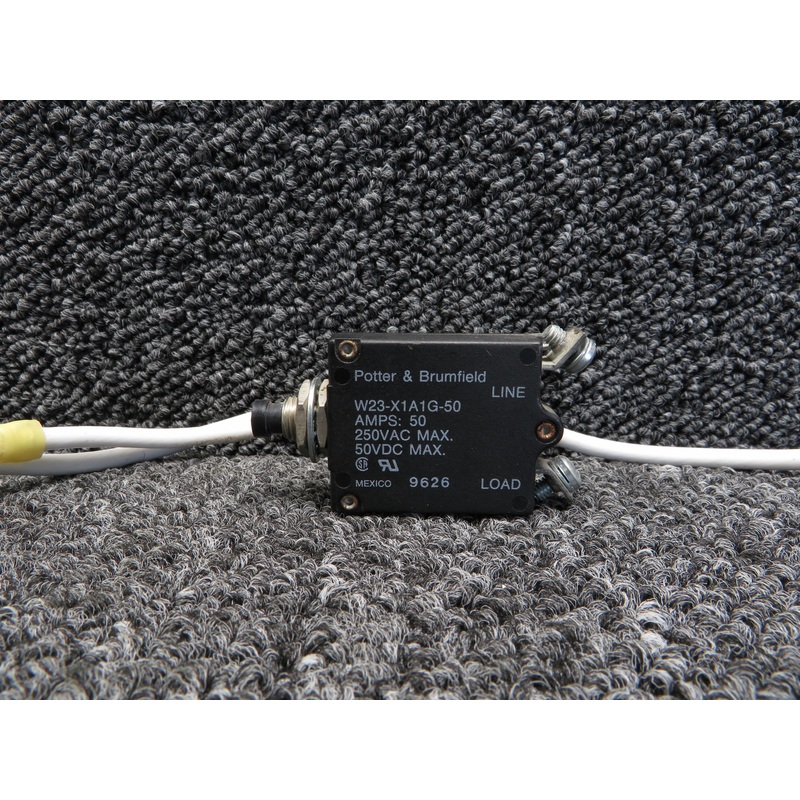 W23-X1A1G-50 Potter and Brumfield Circuit Breaker (Amps: 50)