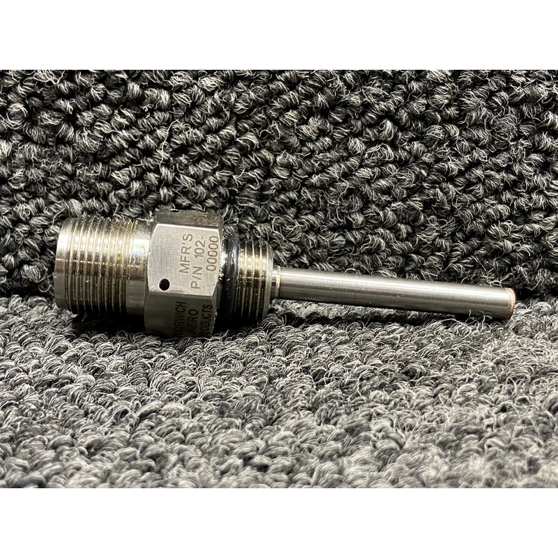 102-00000 (Alt: MS28034-1) Pratt & Whitney PT6A-42A Norwich Oil Temp Probe