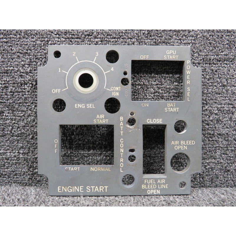 JQ-121-16-3 Lockheed Jetstar Engine Start Subpanel Assembly